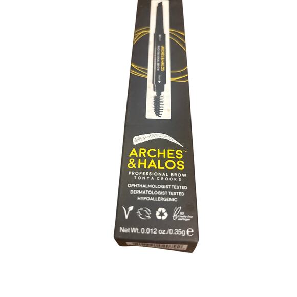 Tonya Crooks Arches & Halos Angled Brow Shading Pencil in Charcoal 0.012oz - Picture 2 of 5